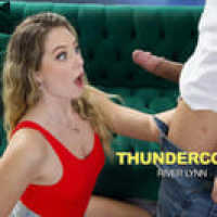 Sexy Blonde River Lynn wants her neighbor's Thundercock
